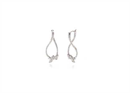 Rhodium Plated | Fashion Earrings